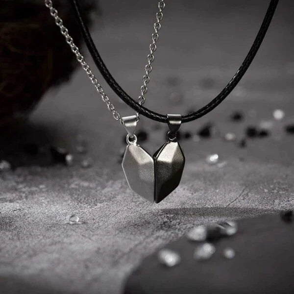 Złączony Naszyjnik w Kształcie Serca - Na Niezłomną Miłość w Walentynki