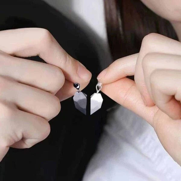 Złączony Naszyjnik w Kształcie Serca - Na Niezłomną Miłość w Walentynki