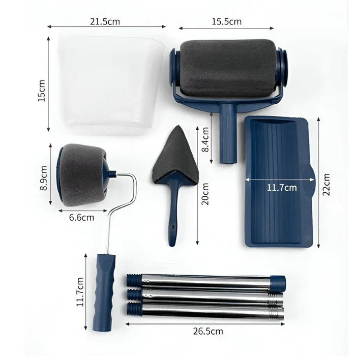 PaintJet - Paint roller with built-in reservoir