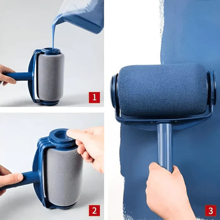 PaintJet - Paint roller with built-in reservoir