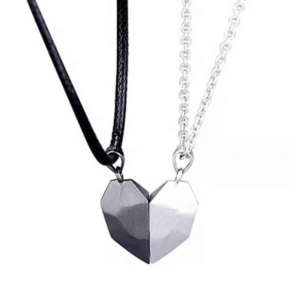 Złączony Naszyjnik w Kształcie Serca - Na Niezłomną Miłość w Walentynki