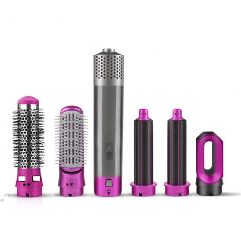 5-w-1 Zestaw Narzędzi do Włosów - Dla Każdego Stylu Włosów