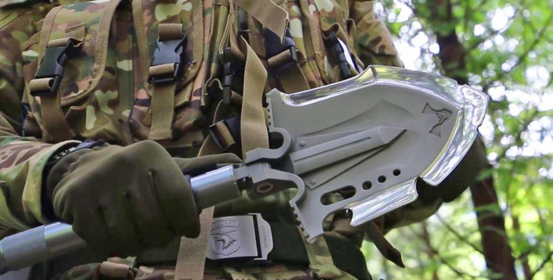 Lopată multifuncțională All-in-One – Ideală pentru aventuri în aer liber