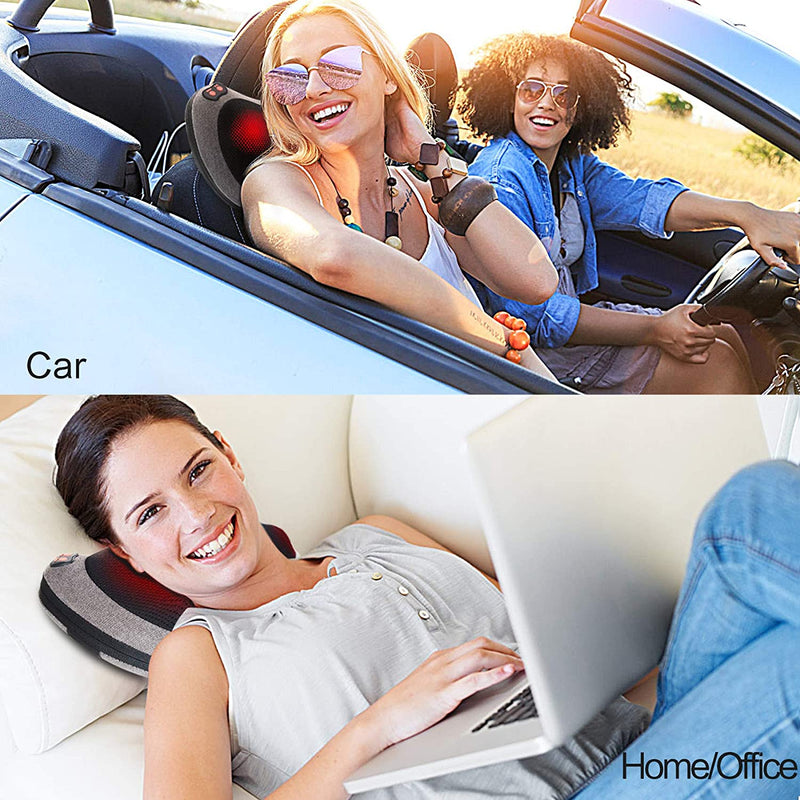 Ergonomiczna Poduszka Masująca – Z Magnetoterapią i Regulacją Prędkości dla Ostatecznego Relaksu