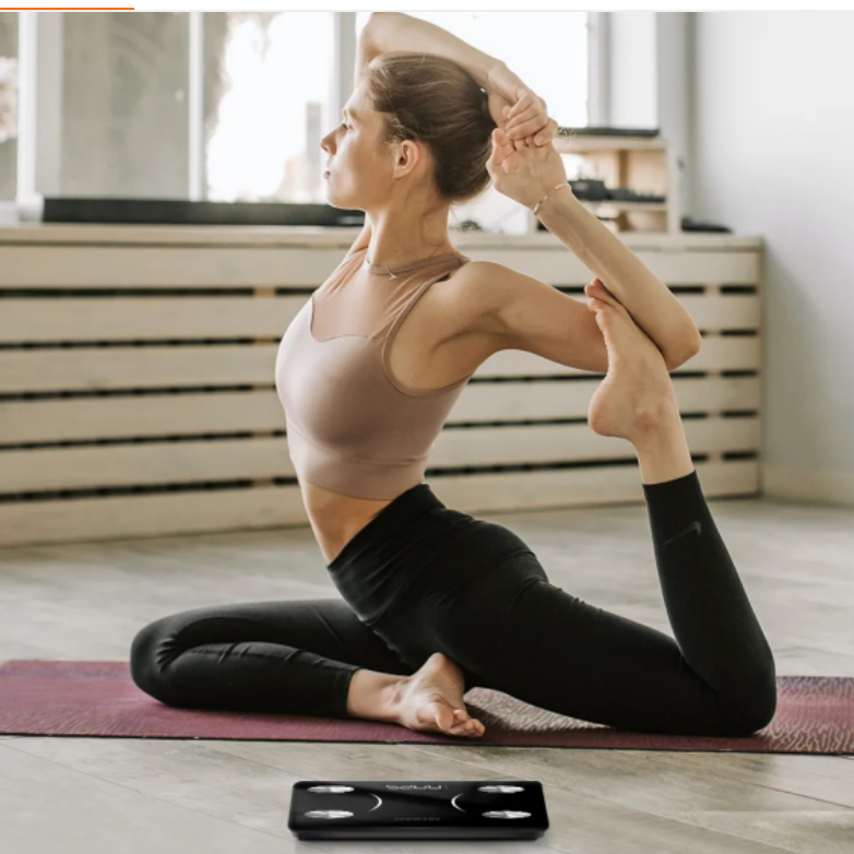 Inteligentna Waga do Analizy Ciała – Mierzy Wagą, Masę Mięśni, Procent Tłuszczu i Więcej